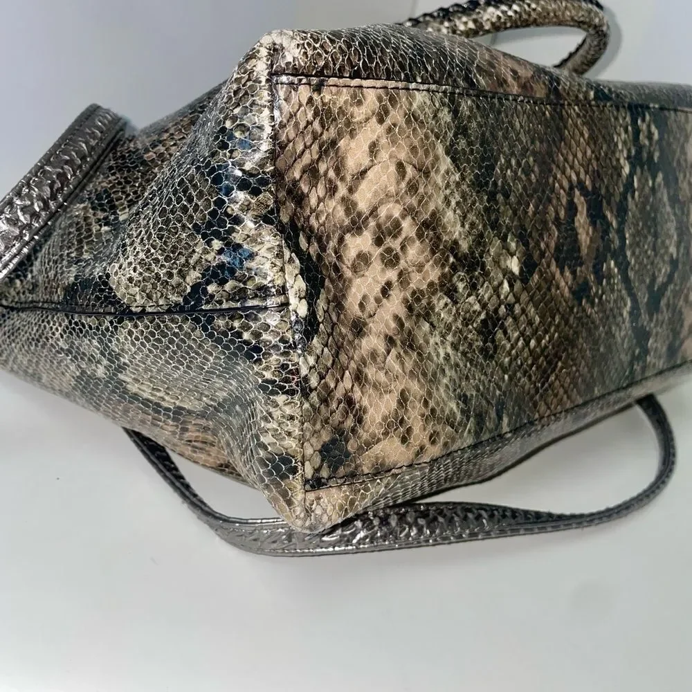 Victoria's Secret Snakeskin Satchel